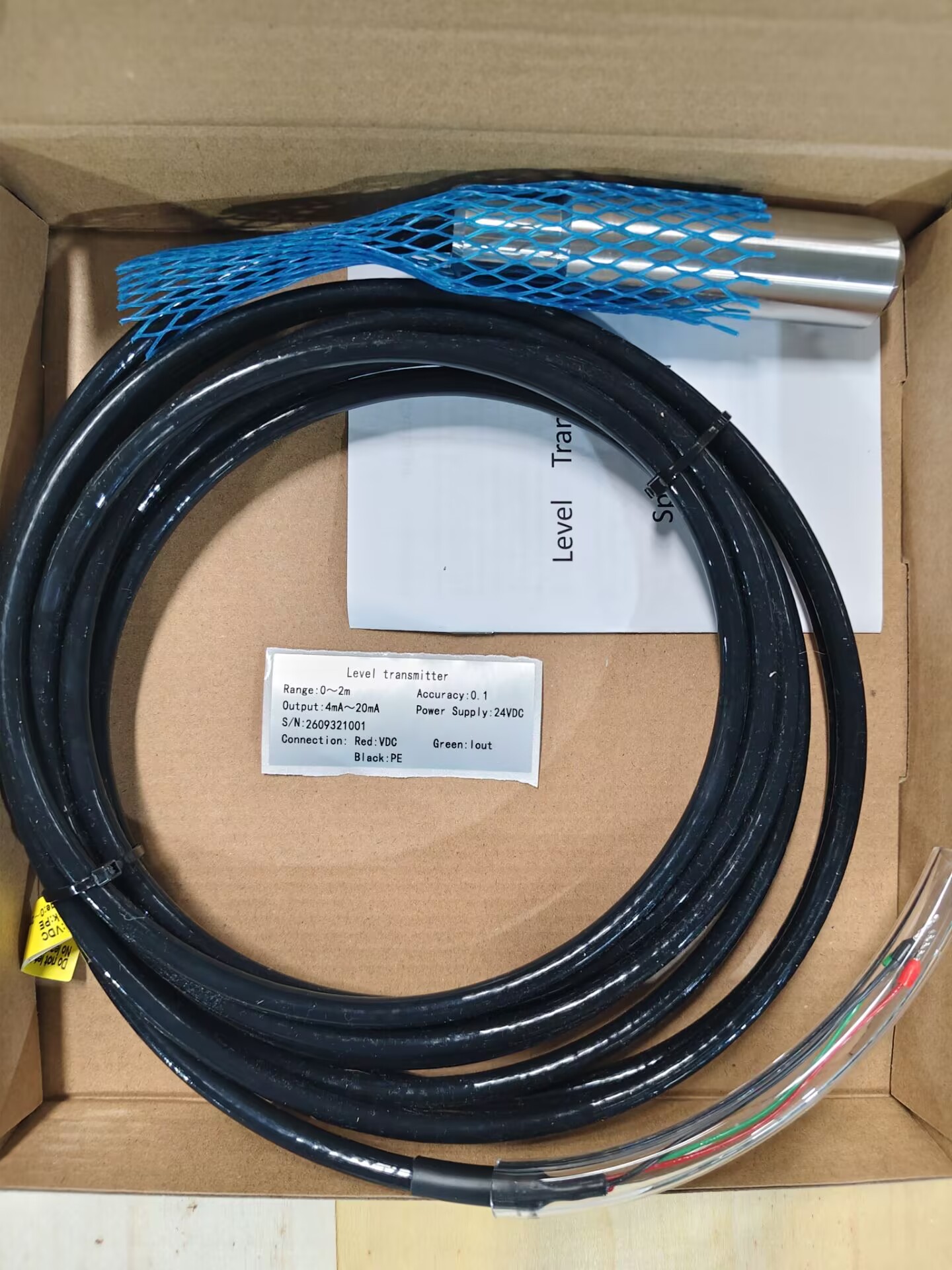 Intelligent Submersible Level Transmitter
